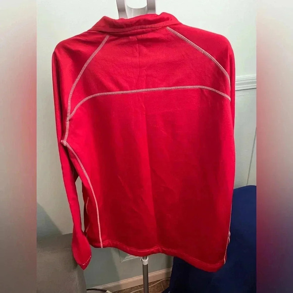 Red Columbia omniwick zipup sweatshirt /jacket size XL #120 - Picture 5 of 13